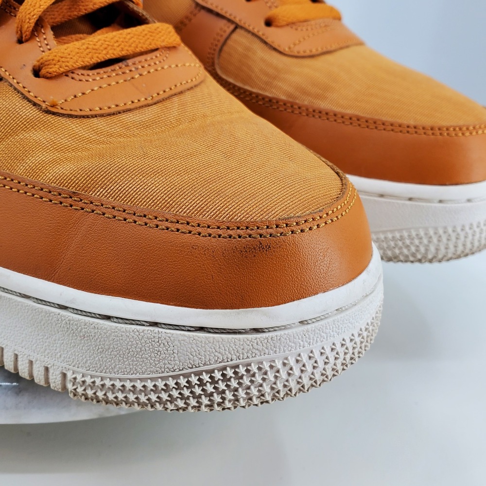 Nike Air Force 1 Low Monarch Sail Orange White FB2048-800 Mens 12.5 Sneaker - Picture 6 of 11